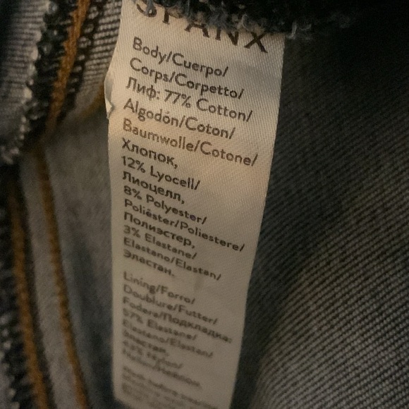 Spanx Raw Hem Jeans - Picture 4 of 4